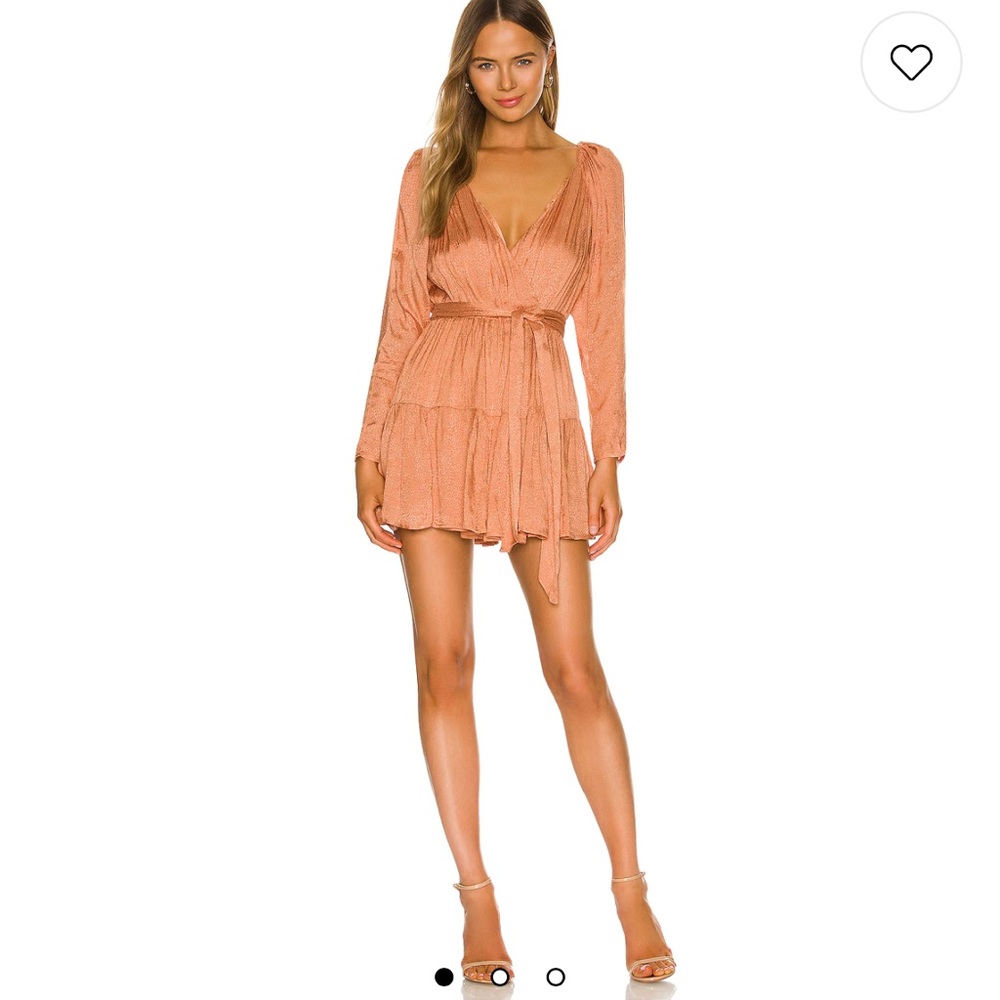 Corinne Mini Dress in Clay